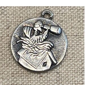 James Avery Camp Mystic Counselor Charm Sterling Silver Pendant Texas Camp